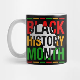 Black History Month African Melanin Pride Mug